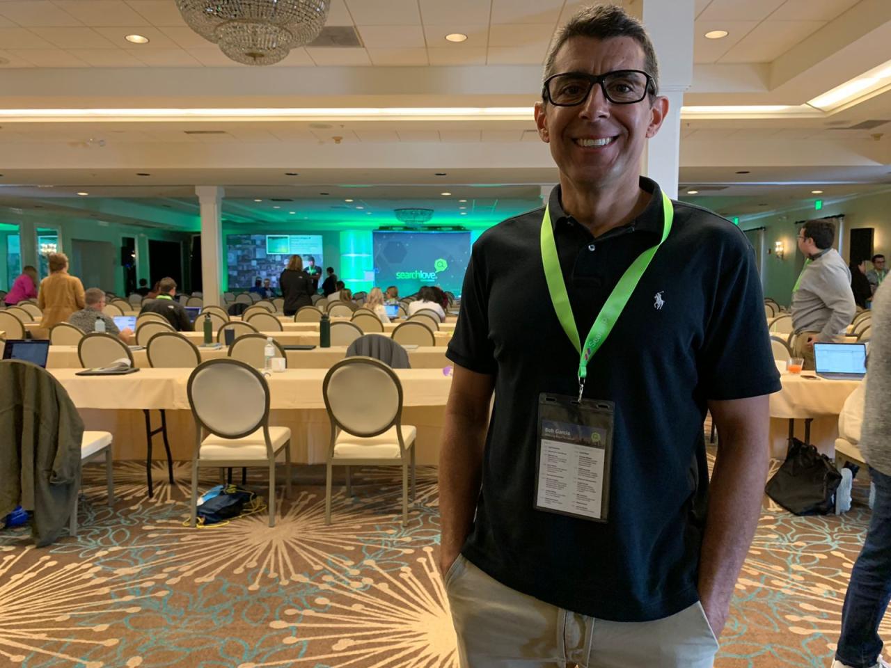 Bob Garcia at SearchLove San Diego 2022